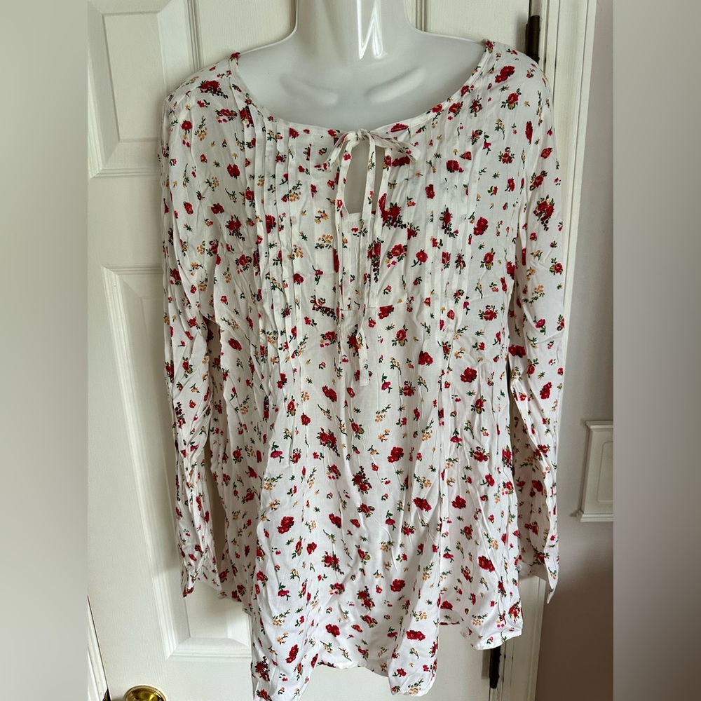 Floral Print Women's Top